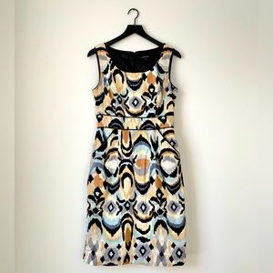Tahari cocktail dress - mid century modern -